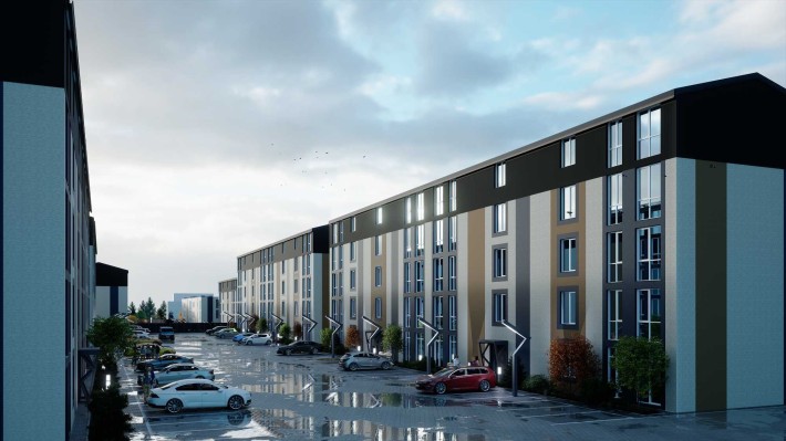Продається 2-к квартира з власним двориком, 58.19 м², ЖК Sanville Park - фото 1