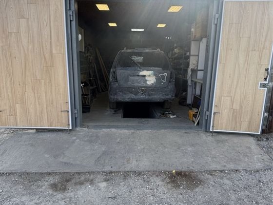 Вечерний бульвар Гараж 6×4 , высота 2.7 Кривой Рог