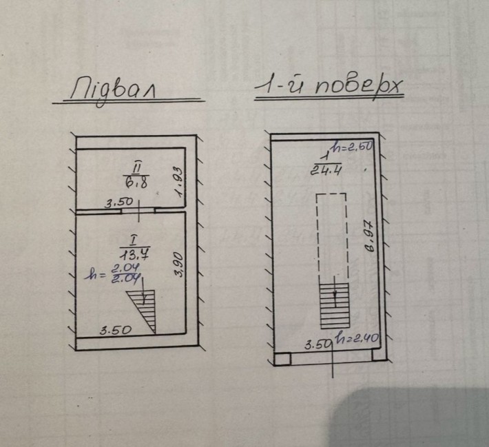 ПРОДАЖ цегляного гаражу з ямою та підвалом по в.Конюшинна - фото 1