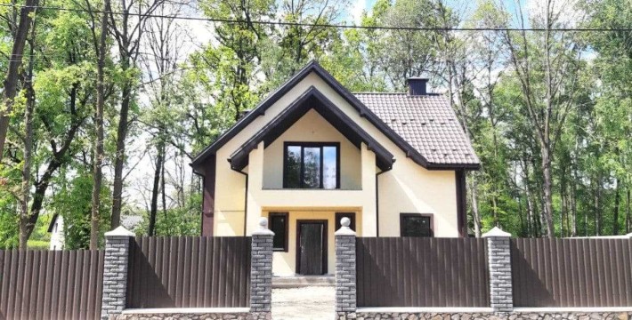 Цегляний дім у тихій,лісовій зоні. 165кв.м,10сот,ГАЗ,17кВт,свердловина - фото 1
