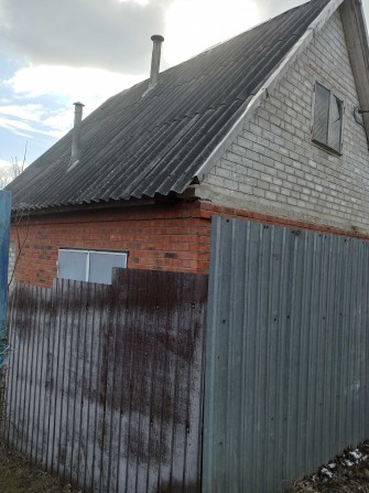 Продам дачу. Пос Високий. 2 участка террасами. Дом кирпичный 2 этажа. - фото 1