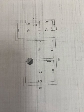 Продается дом старой постройки с участком 3,5 сот. Ул.Флотская - фото 1