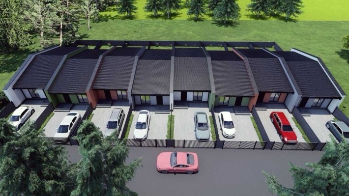 Таунхауси 56м2 з ГАЗОМ Одноповерхові! Надійний забудовник - топ ціна! - фото 1