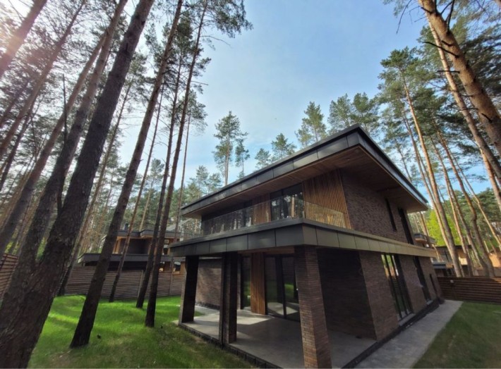 Будинок в лісі_Білогородка_сосни біля будинку - фото 1