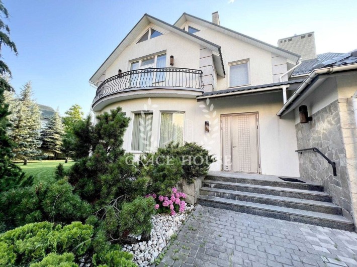 БЕЗ% Продажа дома с бассейном у Днепра,Козин,Конча-Заспа,дамба 2 км - фото 1