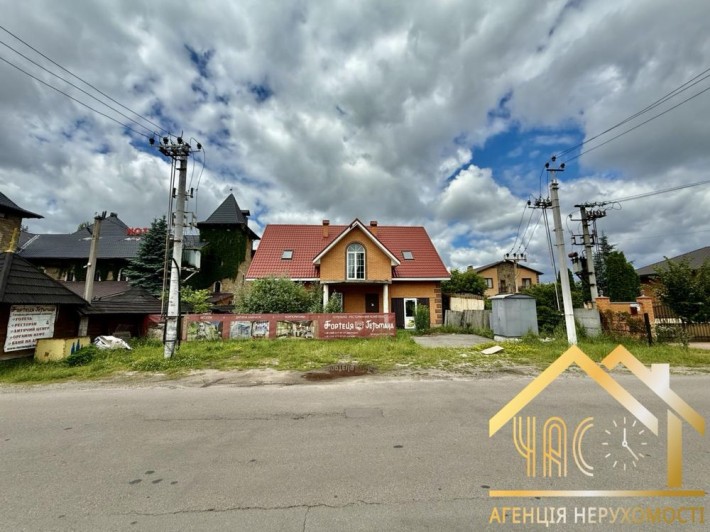 12 соток під комерцію | Гатне, вул. Інститутська | Будинок 208 м² - фото 1
