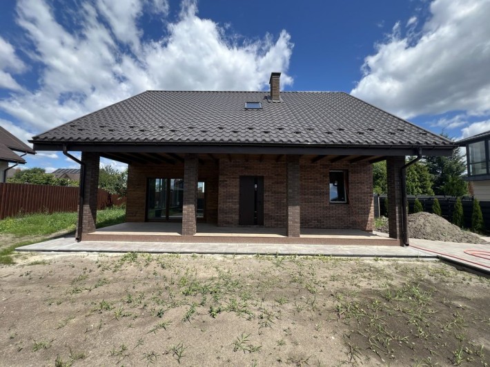 Будинок 150м2 + 25м2 тераса, 6,5 сотки земля Гатне! - фото 1