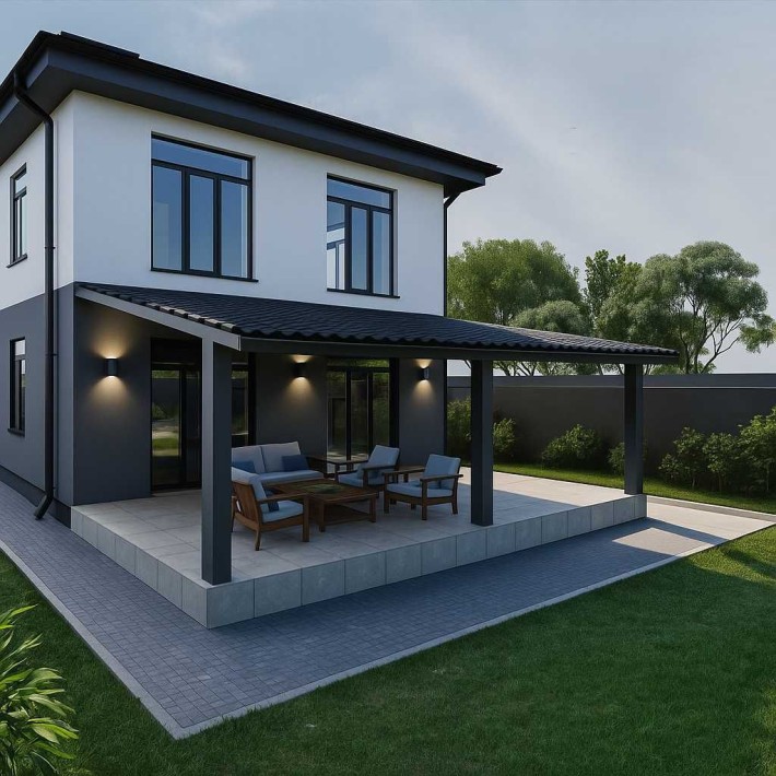 Двоповерховий будинок з газом, без комісії - фото 1