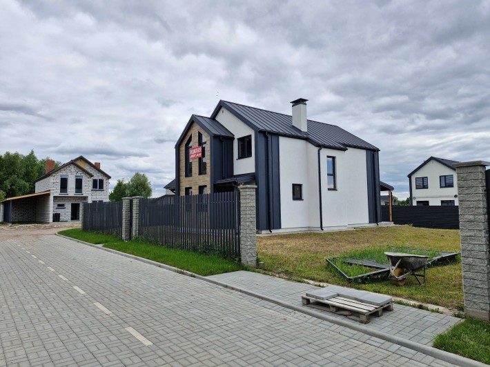 Продам новий будинок, Білогородка, 165 м2, Газоблок, Ціна Забудовника! - фото 1