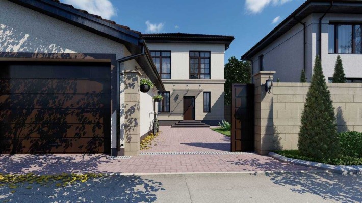 Продам новый 2х этажный дом в центре Червоного хутора 366929 - фото 1