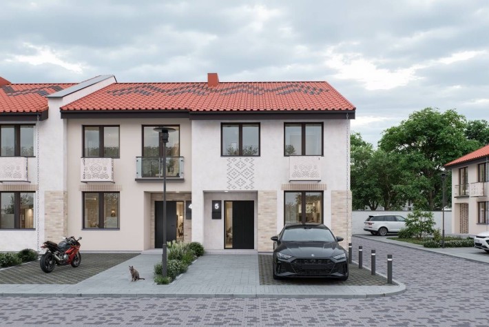Продам кутовий котедж із гаражем в елітному КМ "Етнія". Топ локація! - фото 1