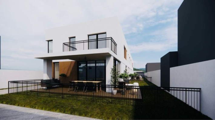 Продаж сучасних таунхаусів з ділянкою та навісом для авто - фото 1