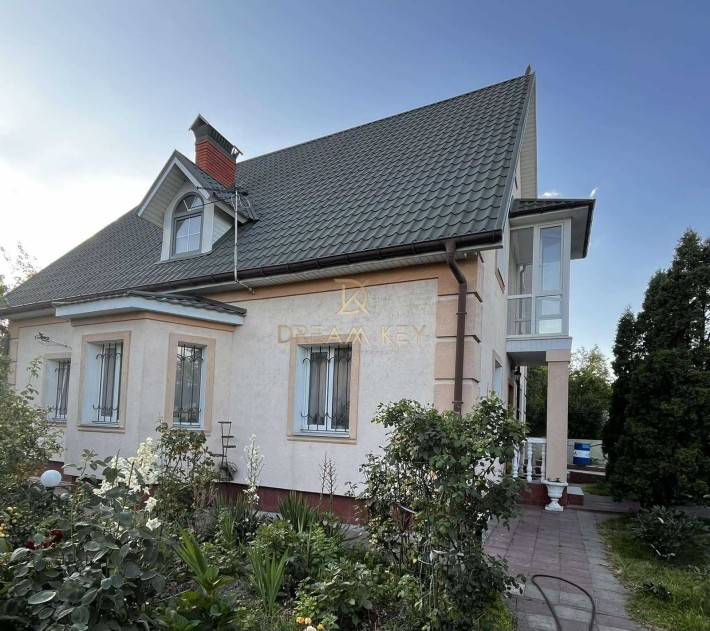 Продам теплий будинок 210кв, 3 спальні, камін, вихід до річки Осокорки - фото 1