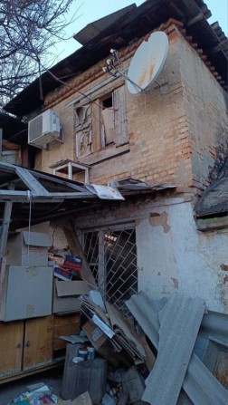 Продам дом после пожара, 57 м², г. Днепр, ул. Купянская 32 - фото 1
