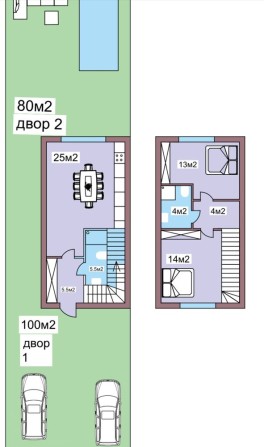 80 м2 первый взнос Рассрочка - фото 1