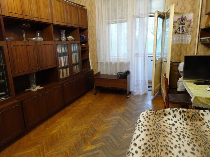 Кудряшова, отдельная большая комната, балкон, метро Вокзальная центр - фото 1