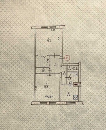 Продається 2-х кімнатна квартира - фото 1