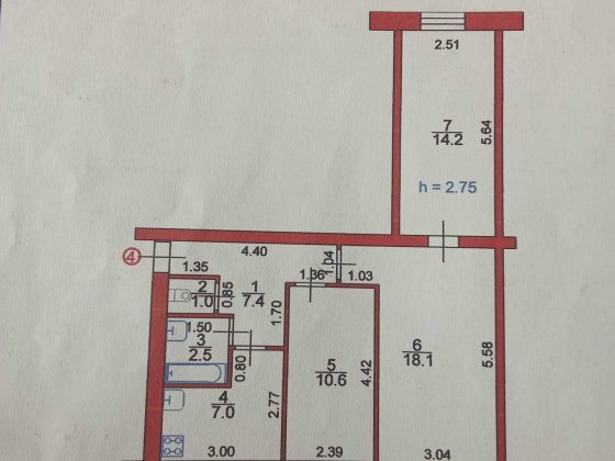 Продам 3и кімнатну квартиру в Ковелі Ковель
