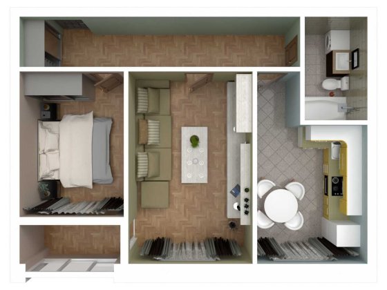 2-х кімнатна КВАРТИРА в збудованому будинку Каменец-Подольский