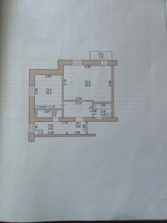 Продається  2-х кім.квартира по вул. Машинобудівників - фото 1