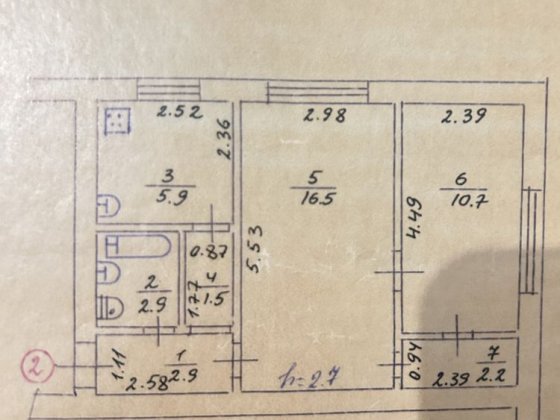 2-х кімн. на Космонавтів Нежин