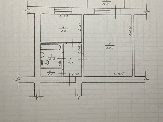 Однокімнатна квартира Прилуки