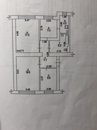 Продам квартиру 3-х кімнатну - фото 1