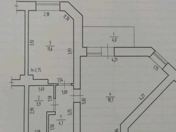 Продаж 1 кімнатної квартири в новобудові Умань