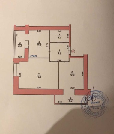 2к квартира в ЖК Олімпійський 2 з частковим ремонтом - фото 1