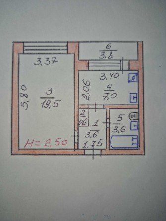 Продаж 1 кімнатної квартири - фото 1