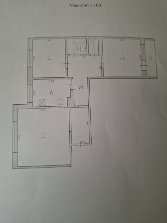 Продається трикімнатна квартира в другому мікрорайоні. Можливий обмін - фото 1