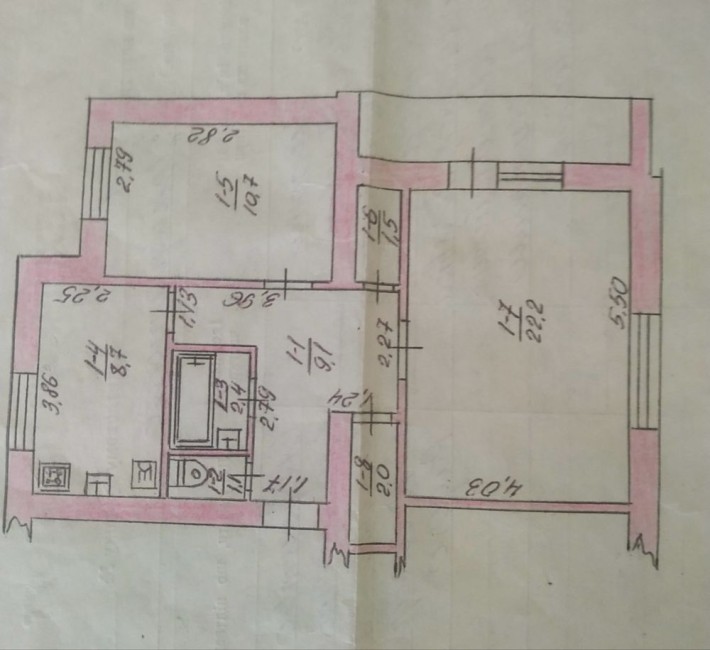Продається 2х кімнатна квартира в м.Камінь-Каширський - фото 1