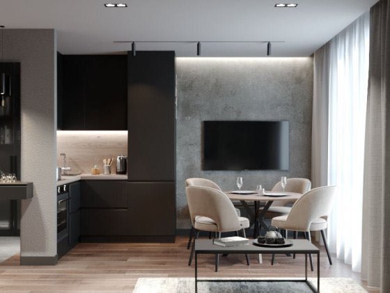 єОселя. Продаж квартири на 25.5м2 з РЕМОНТОМ ЖК "Моя Баварія" БЕЗ % Святопетровское