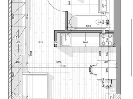 З документами!Однокімнатна квартира 28 м2. Святопетровское