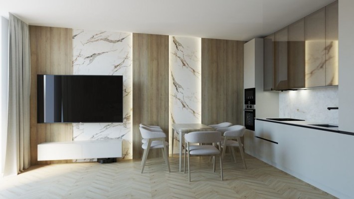 Без %. 2к з дизайнерським luxury ремонтом. Тераса, ЖК Park lake city - фото 1