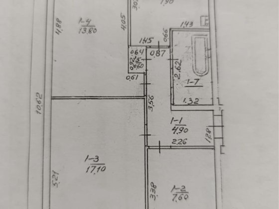 Продаж трикімнатної квартири Тетиев