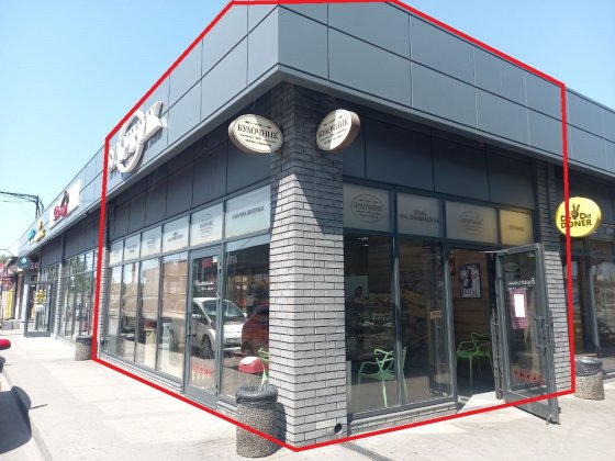 Оренда приміщення на ринку. Пересіченні рядів, кутове. Днепр