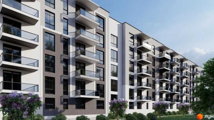 Продаж 2 кім.кв ,62,54 м2 , ЖК Південний DELUXE , с.Скнилів_Розтер-ння - фото 1