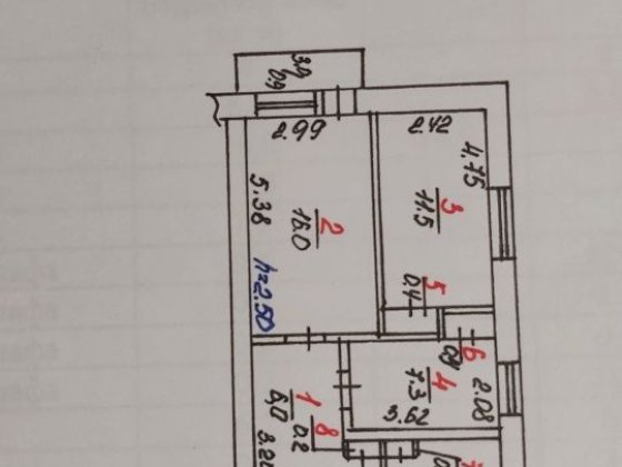 Продам  3-х комнатную квартиру  в СМТ Снигиревка Снигиревка