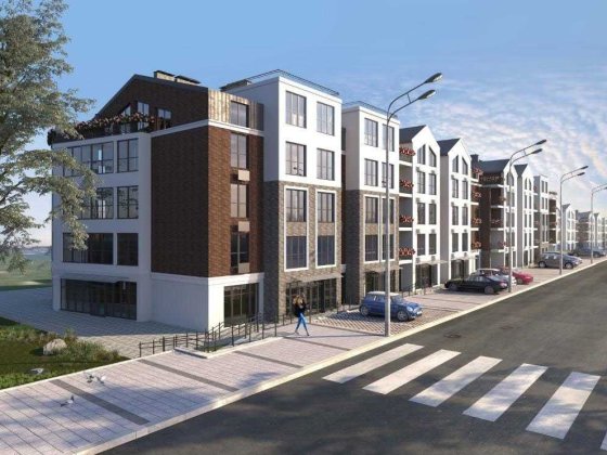 Простора квартира в ЖК Чайка Люкс, свое АГВ Фонтанка