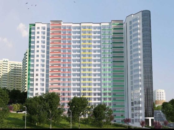 1-комнатная квартира в Акварель 3 от хозяина Нерубайское