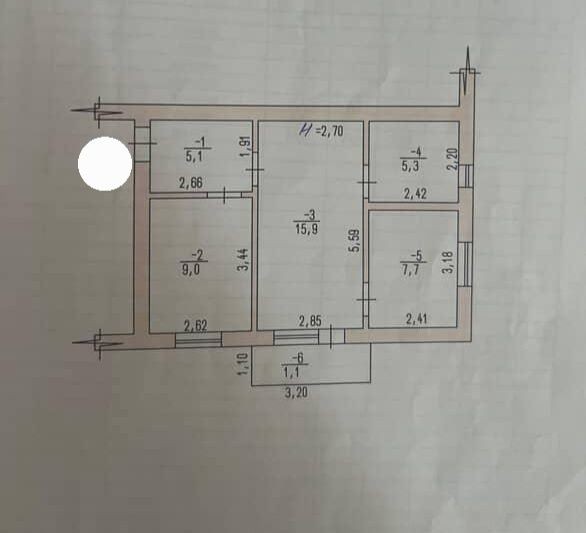 Продам 2 кімнатну квартиру в Миколаївці - фото 1