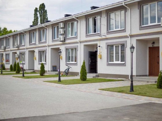 таунхаус за 40650дол. /80м2/газ/двокім/КМ Паларіс Борисполь