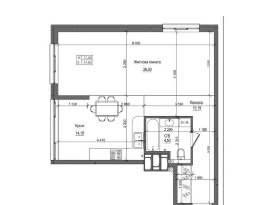 2 кімн квартира в будинку з ліфтами на генераторі біля ТРЦ Термінал Бровары