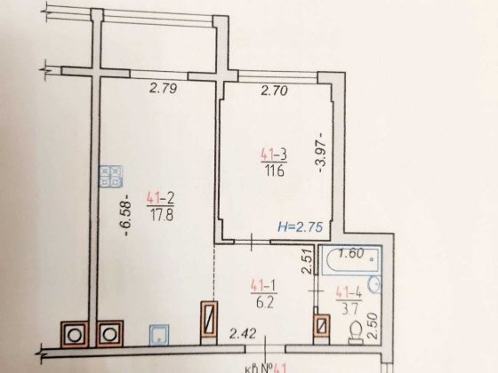 Продається 1 кім простора квартира жк Стожари. Боголюбова 11а Вишневе