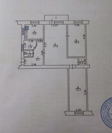 Терміново продам 3 кімн. квартиру в місті Кременчук - фото 1