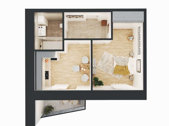 1 кімнатна квартира ЖК "GRAND Липини"/єВідновлення Луцк