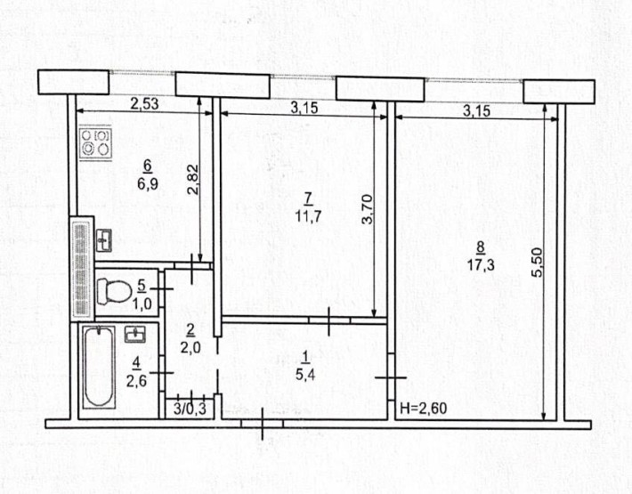 Продам квартиру на Вечернем - фото 1