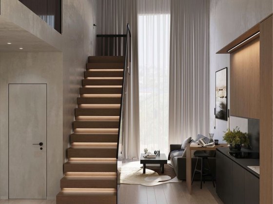 Двохрівнева квартира з дизайн проектом у центрі Рівного Ровно