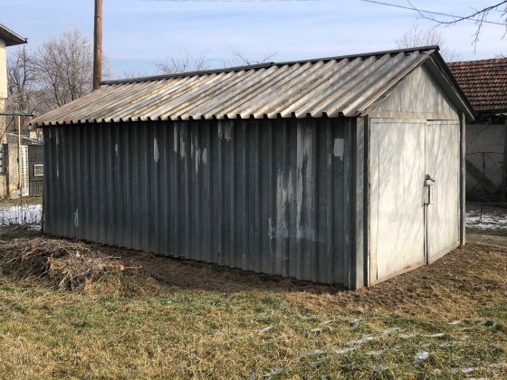 гараж з профлиста Коломия